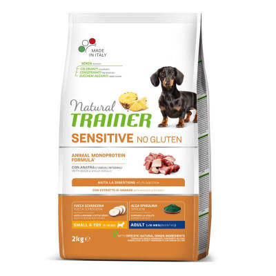 Trainer (Трейнер) Natura Dog Sensitive Сухий корм для собак дрібних порід, з качкою 2 кг