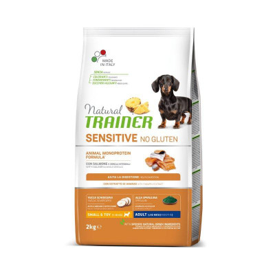 Trainer (Трейнер) Natura Dog Sensitive Сухий корм для собак дрібних порід, з лососем 2 кг