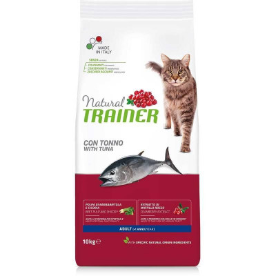Trainer (Трейнер) Natural Super Premium Adult — Сухий корм для кішок, з тунцем 10 кг