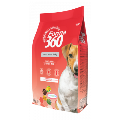 Сухий корм Forma 360 для собак малих порід із куркою та рисом 6.5 кг