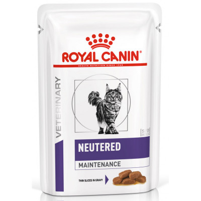 Вологий корм для дорослих котів ROYAL CANIN NEUTERED ADULT MAINTENANCE Pouches  85 г x 12 шт