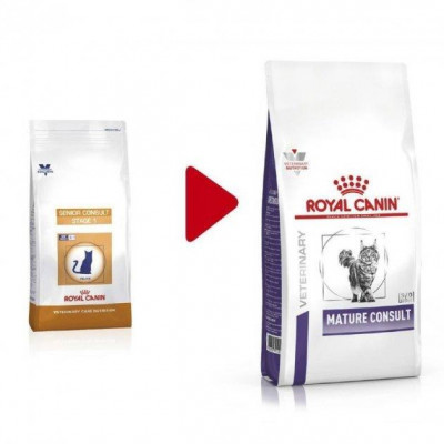 Ryal Canin Mature Consult корм для котів і кішок за сім років 400 г