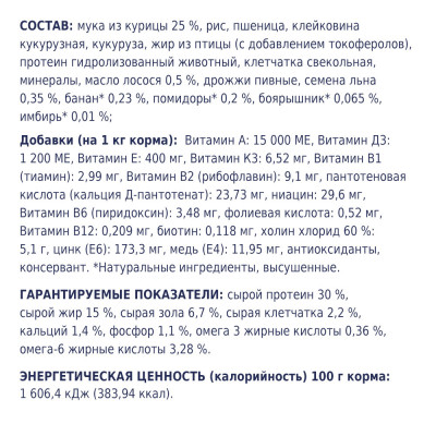 Сухий корм Клуб 4 Лапи Premium Active Активив для дорослих активних собак усіх порід 14 кг