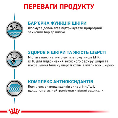 Вологий корм для дорослих котів ROYAL CANIN SKIN&COAT CAT Pouches 85 г x 12 шт