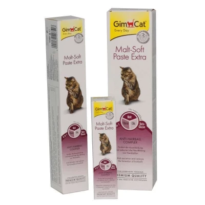 GimCat Malt-Soft Extra - паста для виведення вовни з шлунка кішок 100 грамів