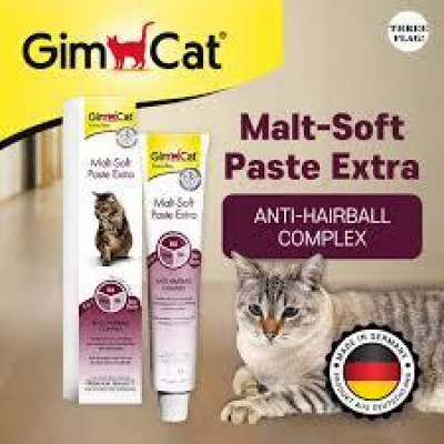 GimCat Malt-Soft Extra - паста для виведення вовни з шлунка кішок 100 грамів