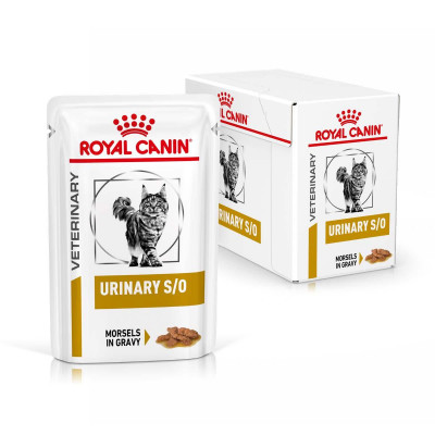 Вологий корм для дорослих котів ROYAL CANIN URINARY S/O CAT pouches  85 г x 12 шт.