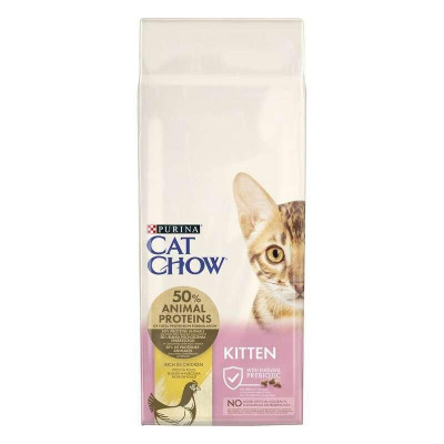 Сухий корм Purina Cat Chow (Кет Чау) Kitten для кошенят з куркою 15 кг