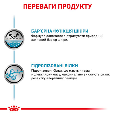 Вологий корм для дорослих собак ROYAL CANIN HYPOALLERGENIC DOG Cans 400 г