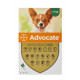 Advocate (Адвокат) краплі для собак вагою до 4 кілограмів, 1 піпетка (Bayer)