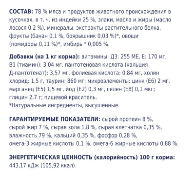 Влажный корм Клуб 4 лапы для щенков, индейка в соусе 24*100 г